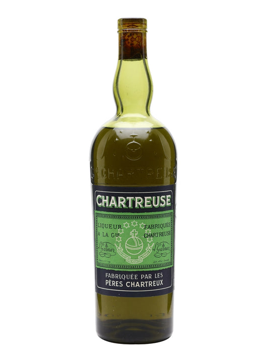 Chartreuse Green Liqueur Voiron Bot.1956-1964