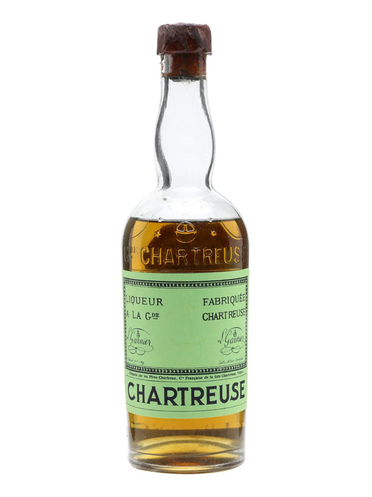 Chartreuse Green Liqueur Voiron Bot.1951-1956