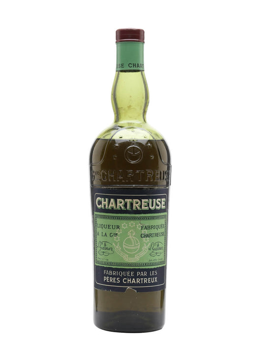 Chartreuse Green Liqueur Voiron Bot.1956-1964