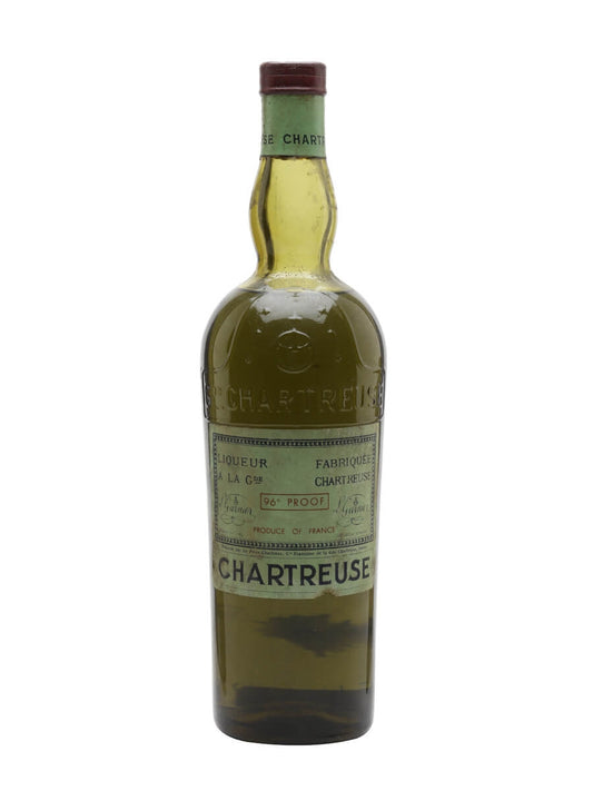 Chartreuse Green Liqueur Voiron Bot.1951-1956