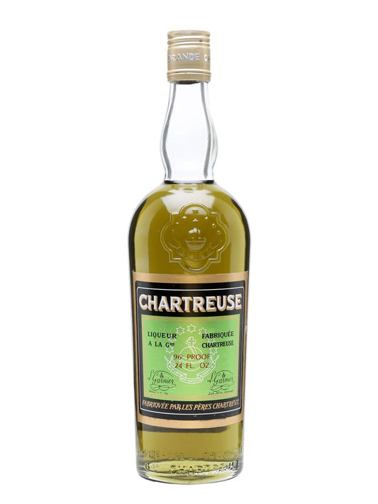 Chartreuse Green Liqueur Voiron Bot.1964-1966 'Le Cabochon'