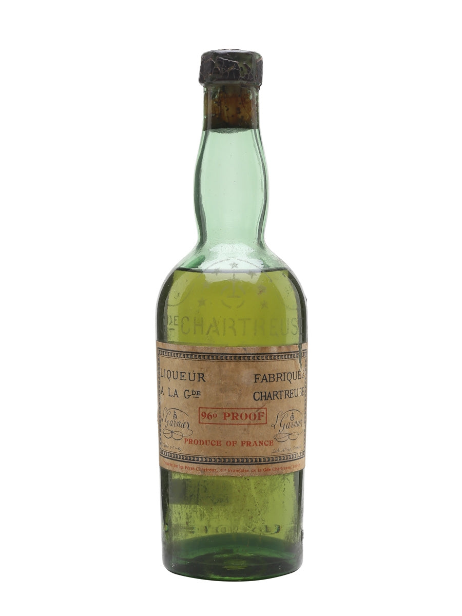 Chartreuse Green Liqueur Voiron Bot.1941-1951